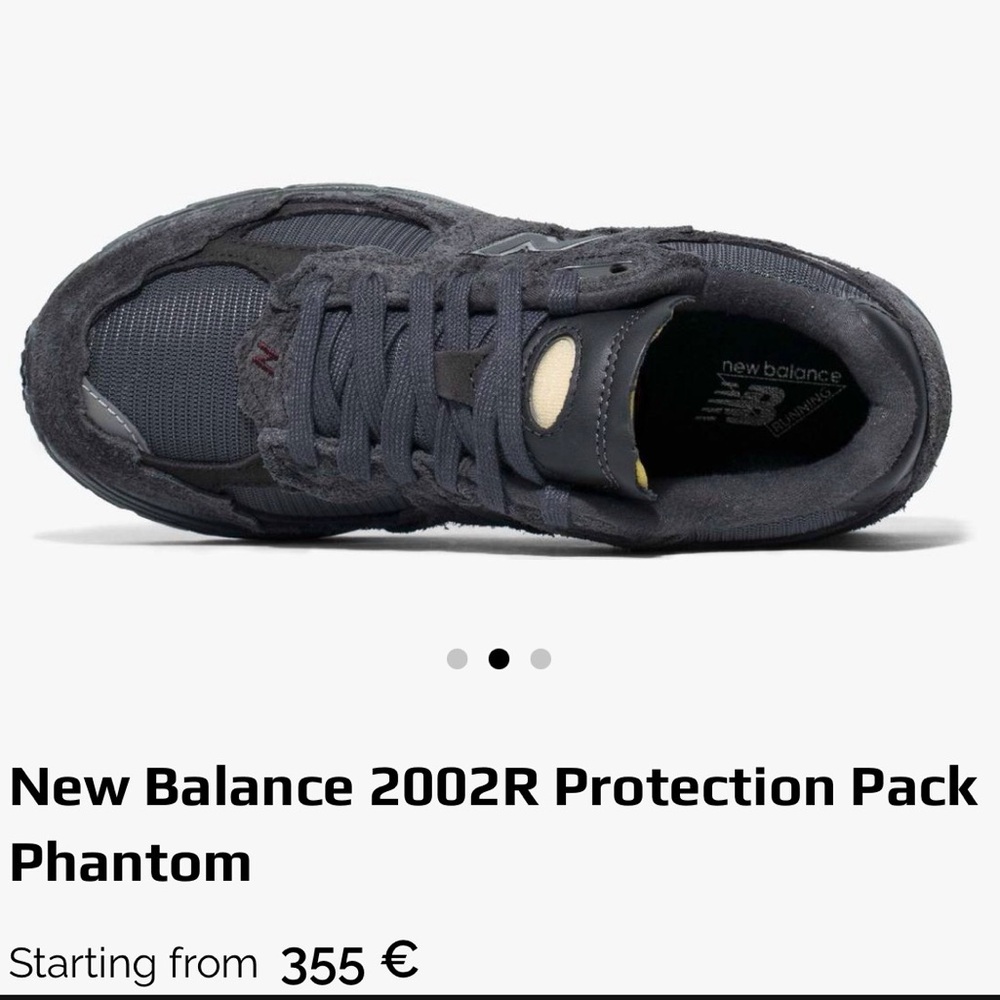 New Balance 2002R Protection Pack Phantom
‎ Dark Gray Sneakers